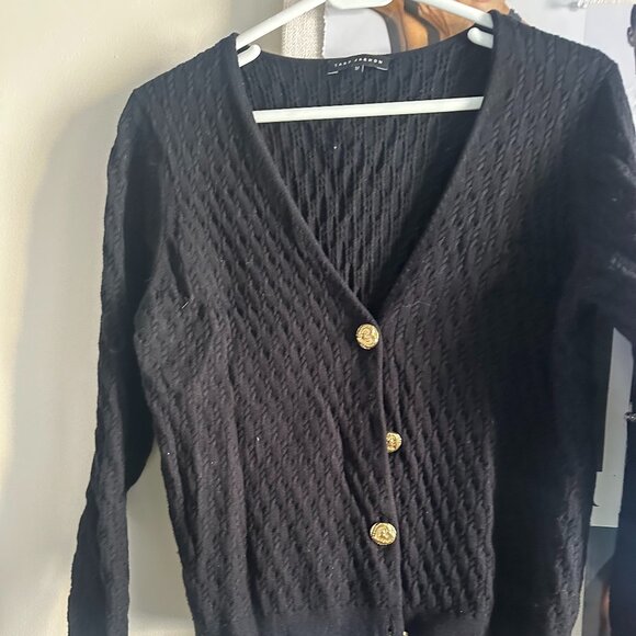 Black Knit Sweater - Picture 1 of 5